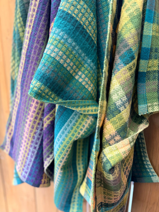 Turned twill towels