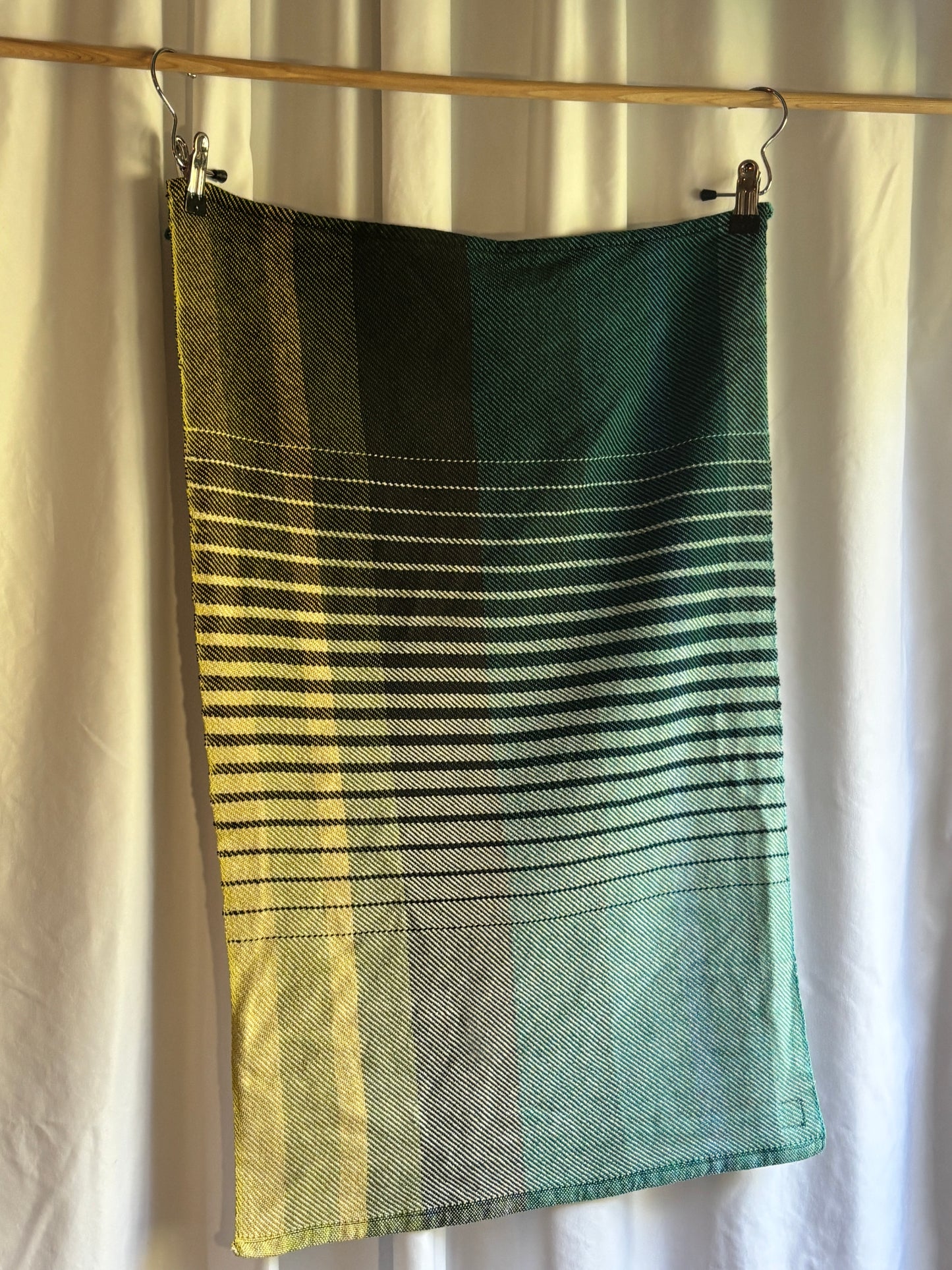 Ocean colours tea towels
