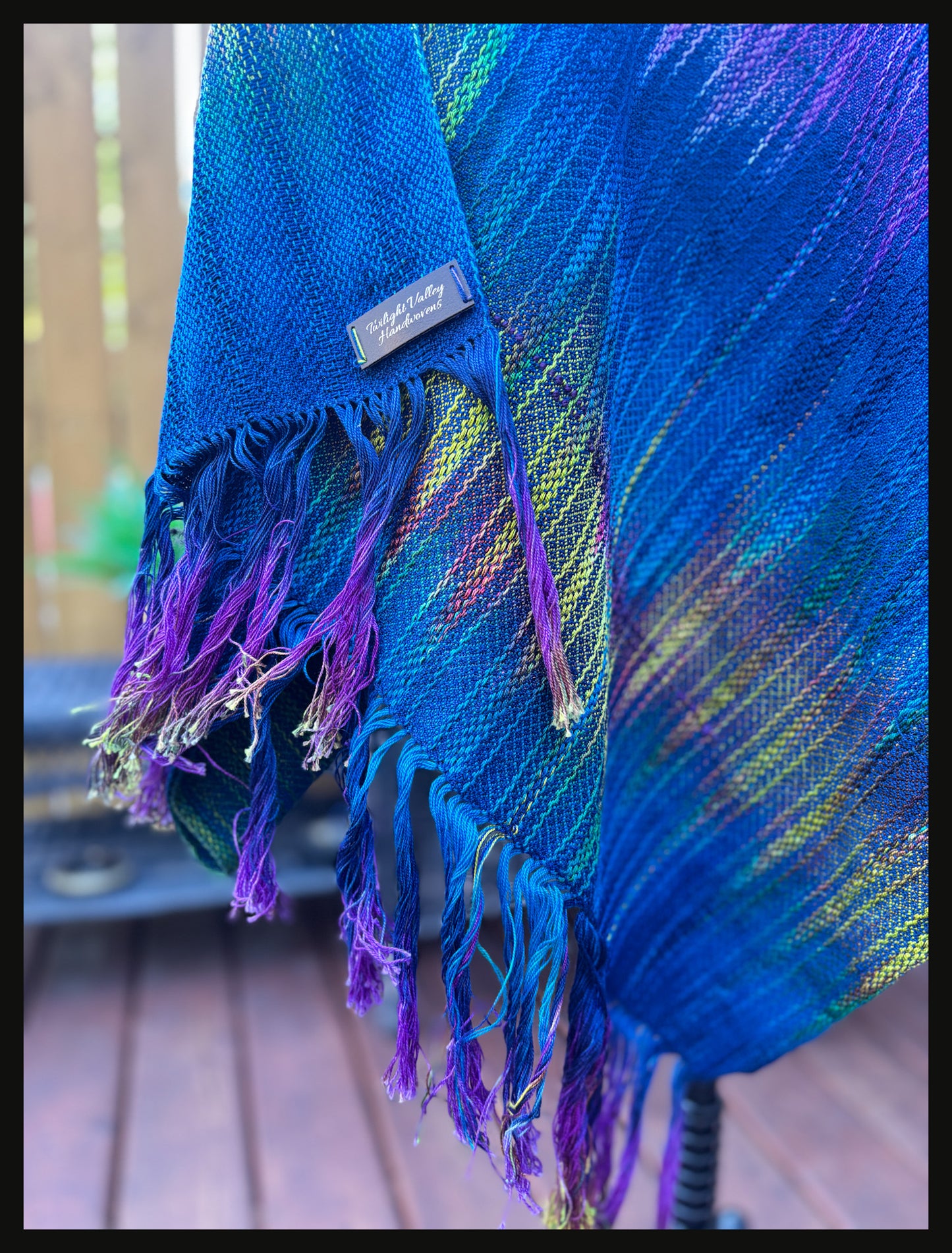 Northern Lights Handwoven Wrap - Ready to ship