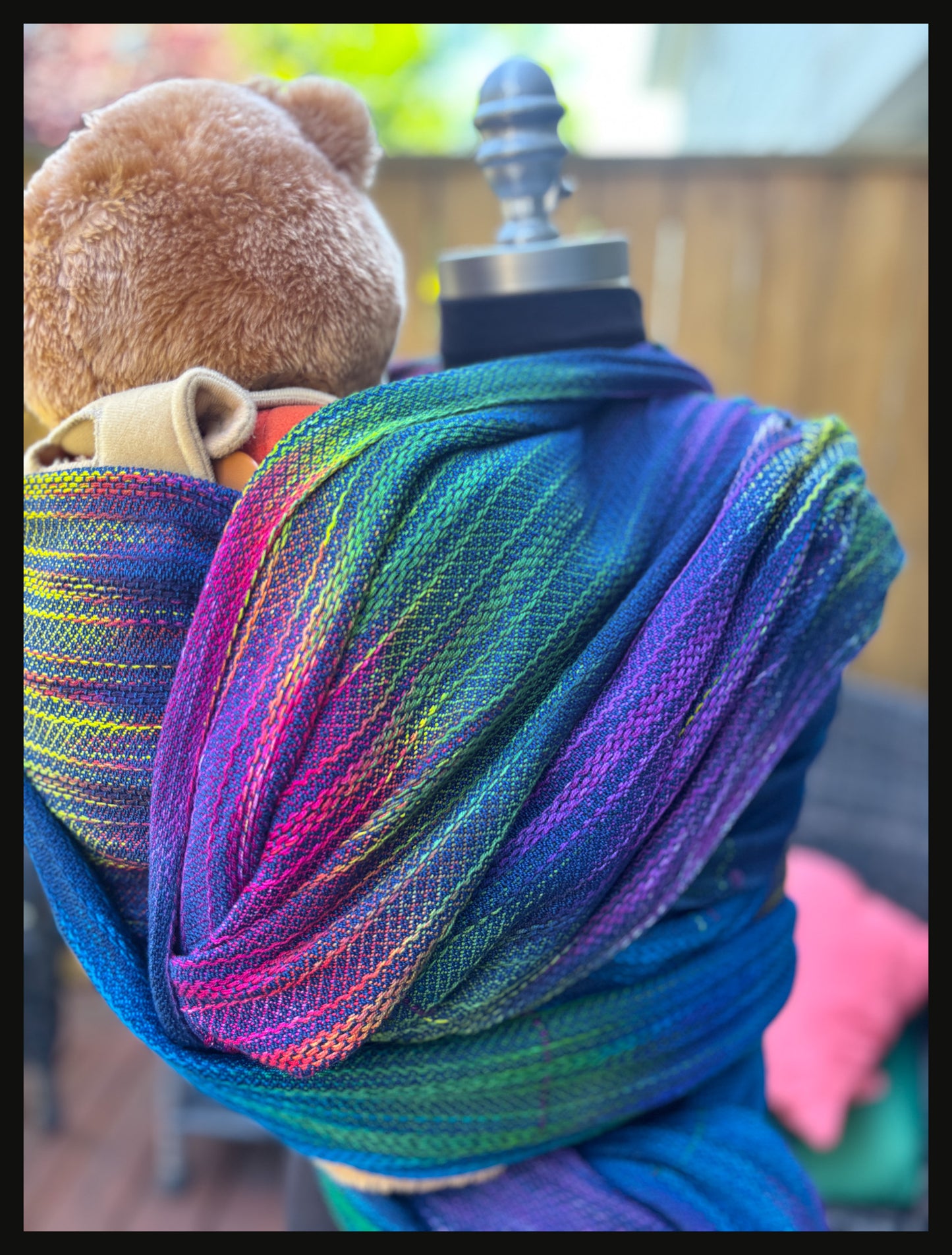 Northern Lights Handwoven Wrap - Ready to ship