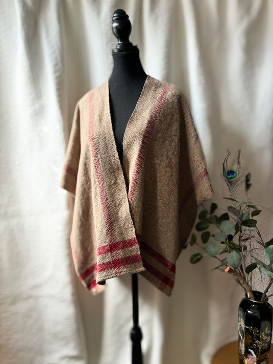 Handwoven cardigan