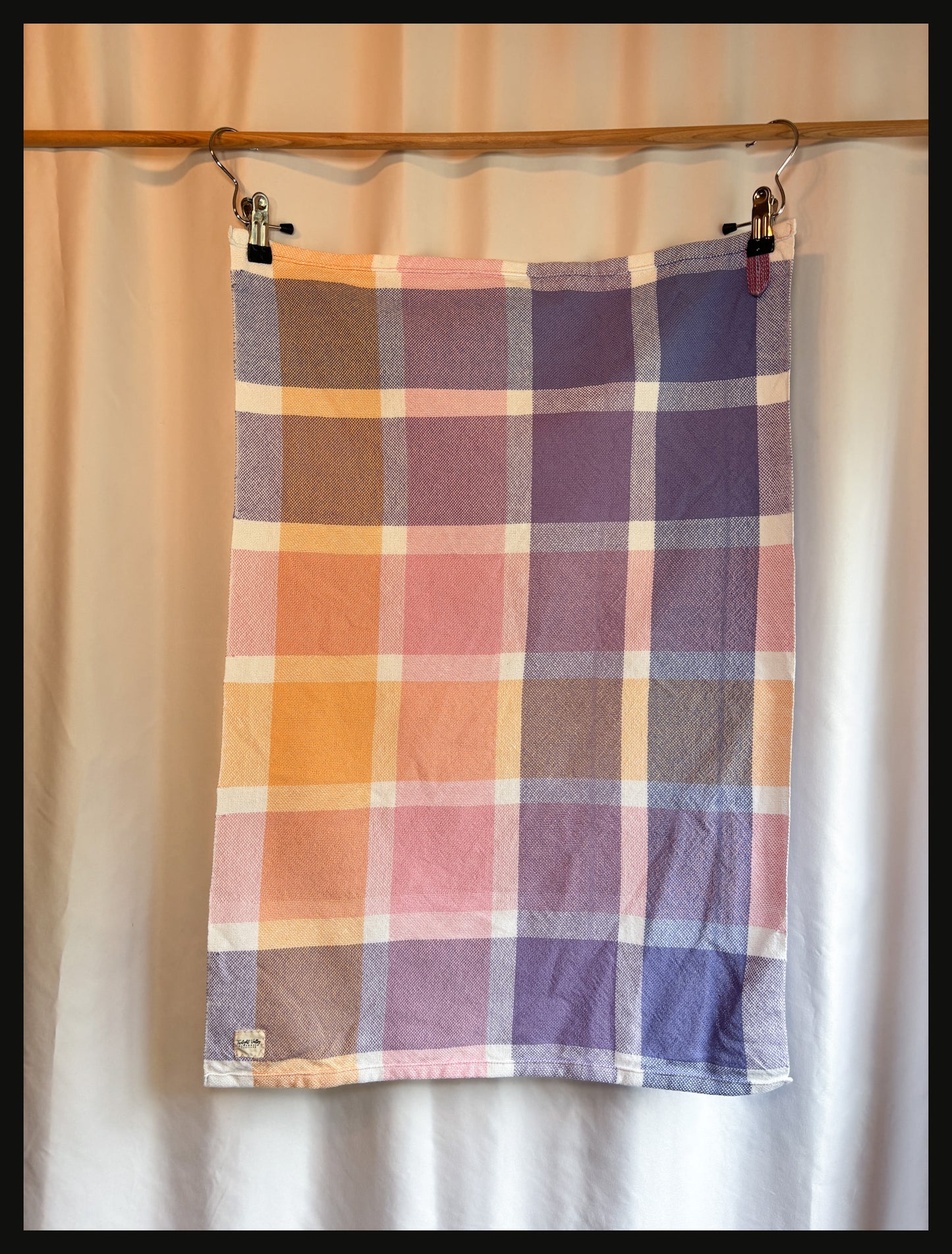 Pinks and purples tea towels