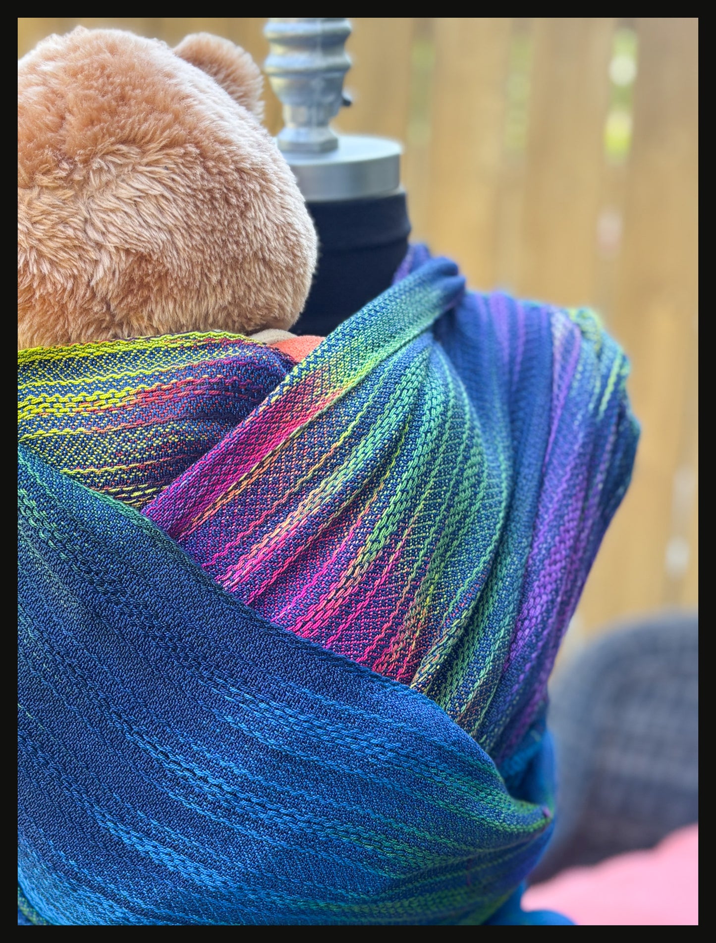 Northern Lights Handwoven Wrap - Ready to ship