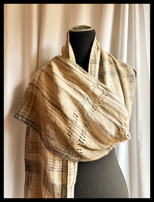 Raw Silks Scarf