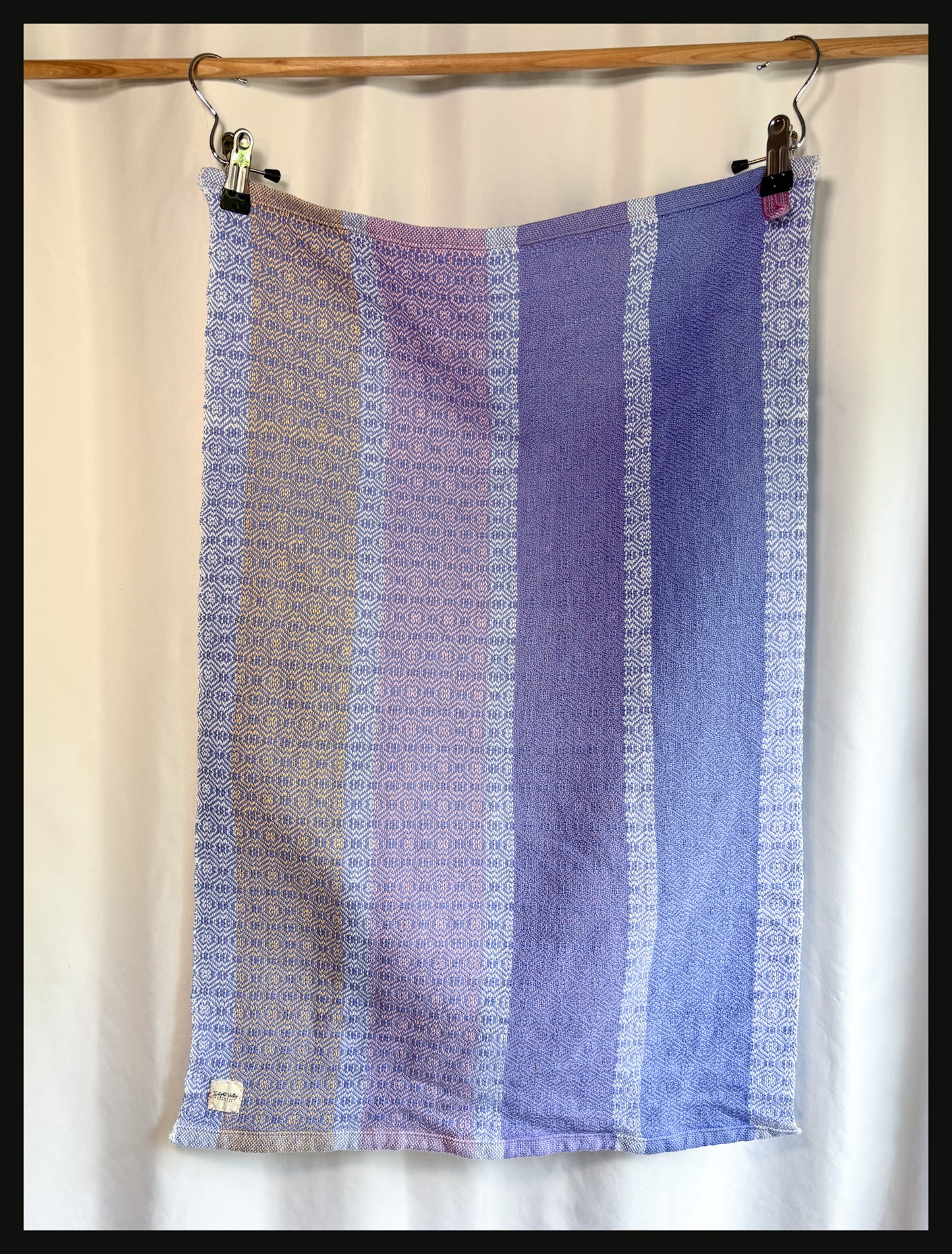 Pinks and purples tea towels