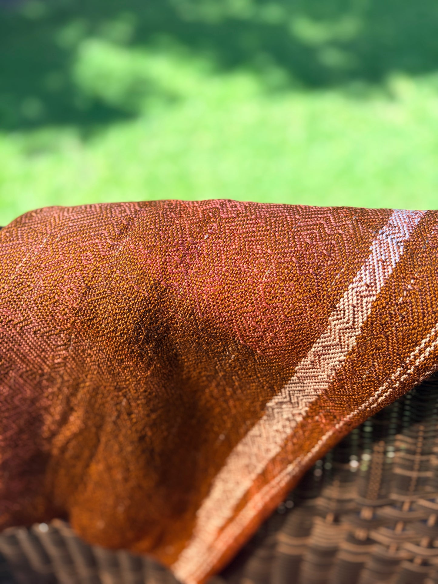 Silk cowl - browns